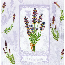 Serwetki do decoupage - lavender