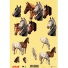 Motywy 3D do dekorowania 022 - konie 1