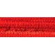 Drut Chenille 10 szt x 50 cm - czerwony