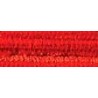 Drut Chenille 10 szt x 50 cm - czerwony