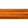Drut Chenille 10 szt x 50 cm - pomarańczowy