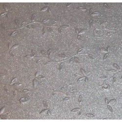 Papier wytłaczany ornamenty srebro metaliczny