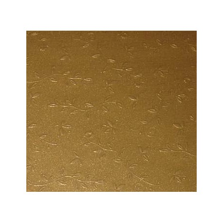 Papier wytłaczany ornamenty złoto metaliczny