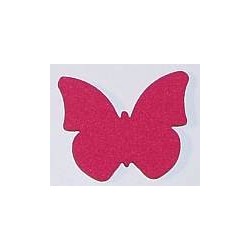 Naklejki kreatywne - Motylek czerwony pełniejszy 10 sztuk