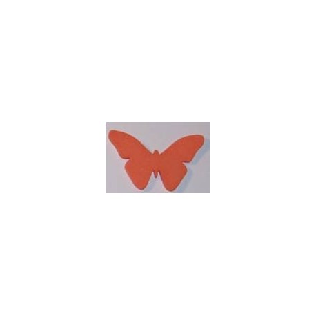 Naklejki kreatywne - Motylek pomarańczowy delikatny 10 sztuk