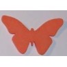 Naklejki kreatywne - Motylek pomarańczowy delikatny 10 sztuk