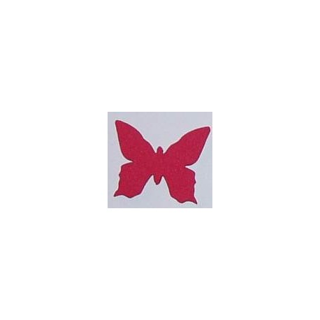 Naklejki kreatywne - Motylek czerwony stylizowany 10 sztuk