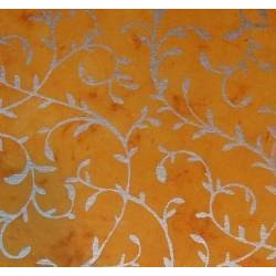 Batik accanthus pomarańczowy