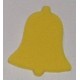 Naklejki kreatywne - Dzwonek żółty 12 sztuk