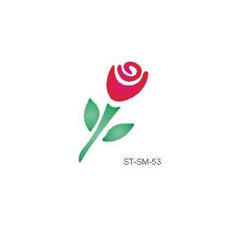Szablon mini róża 53