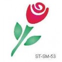 Szablon mini róża 53