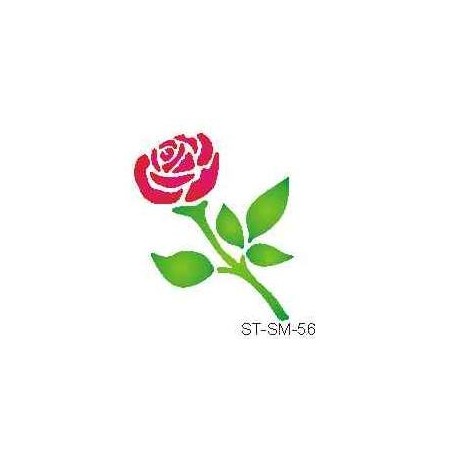 Szablon mini róża 56