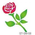 Szablon mini róża 56
