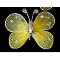 Motylek druciany - żółty