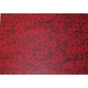 Papier transparentny 23x33cm - czerwone róże