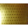 Karton holograficzny gwiazdy złote
