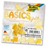 Papier do origami Basics 10 cm mix żółte