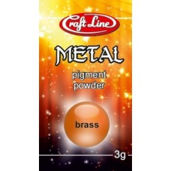 Metallic Pigment Powder 3g (brass) - Pigment mosiądz