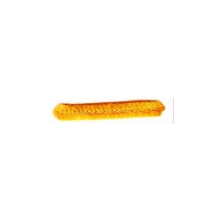 Drut Chenille 6mm 30cm 5 szt żółty