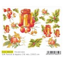 Papier Artistico Mini Gifts parcels & apples par 25X35 035