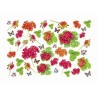 Papier Artistico Mini Hidrangenas & butterflies 25X35 042