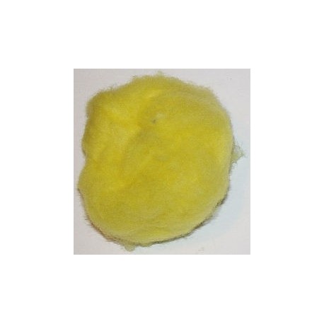 Czesanka merynos australijski warstwowy 50g - jasno-żółty