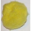 Czesanka merynos australijski warstwowy 50g - jasno-żółty