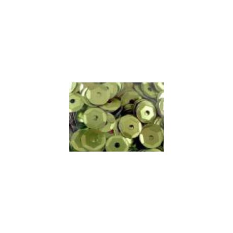Cekiny metaliczne jasno-zielone 6gr