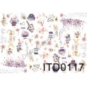 Papier do decoupage ITD 117 - Zwierzątka 2