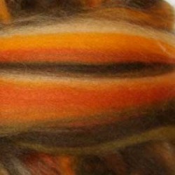 Czesanka merynos australijski 25g - multicolor Granat