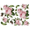 Papier ryżowy ITD Collection 036 - Róże serwetkowe duże