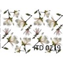 Papier do decoupage ITD 219 - Białe magnolie