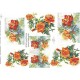 Papier ryżowy ITD Collection 112 - Pomarańczowe róże