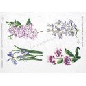 Papier ryżowy ITD Collection 0122 - Kwiaty Krystyny 1