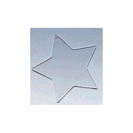 Płytka do zdobienia gwiazda 9,5 cm