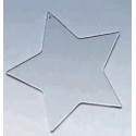 Płytka do zdobienia gwiazda 9,5 cm