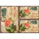 Papier ryżowy do decoupage Digital Collection 123 Róże znaczki
