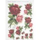Papier ryżowy ITD Collection 219 - Czerwone róże