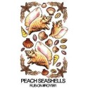 Kalkomania artystyczna - Peach Seashells
