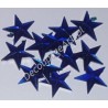 Kryształki dekoracyjne gwiazdy duże 10 szt niebieskie