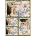 Papier ryżowy do decoupage Digital Collection 102 Stare pocztówk
