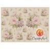Papier do decoupage soft Cheap-Art A3 Róże i prymulki