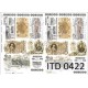 Papier do decoupage ITD 422 - Banknoty