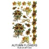 Kalkomania artystyczna - Autumn Flowers