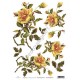 Papier ryżowy ITD Collection 422 - Żółte róże