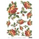 Papier ryżowy ITD Collection 426 - Róże