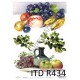 Papier ryżowy ITD Collection 434 - Jabłka i jagody