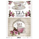 Papier ryżowy ITD Collection 0492 - Tea Time
