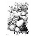 Papier do decoupage ITD SOFT 106 - Owoce