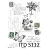 Papier do decoupage ITD SOFT 112 - Aniołki i motyle